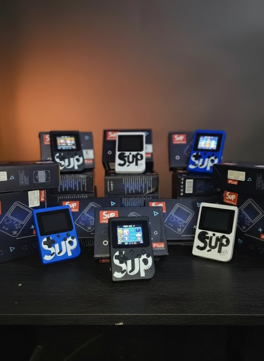 Retro SUP™ Game Box – Premium Handheld Console with 400+ Classic Games