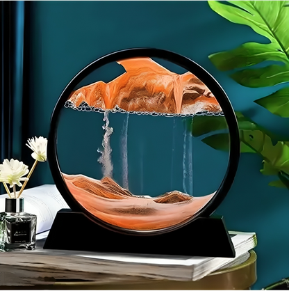 ✨ Relaxing Kinetic Sand Art  – Moving Sandscape Desk Décor