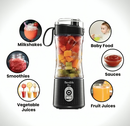 BlendLife Pro™ – Portable Smoothie & Shake Maker