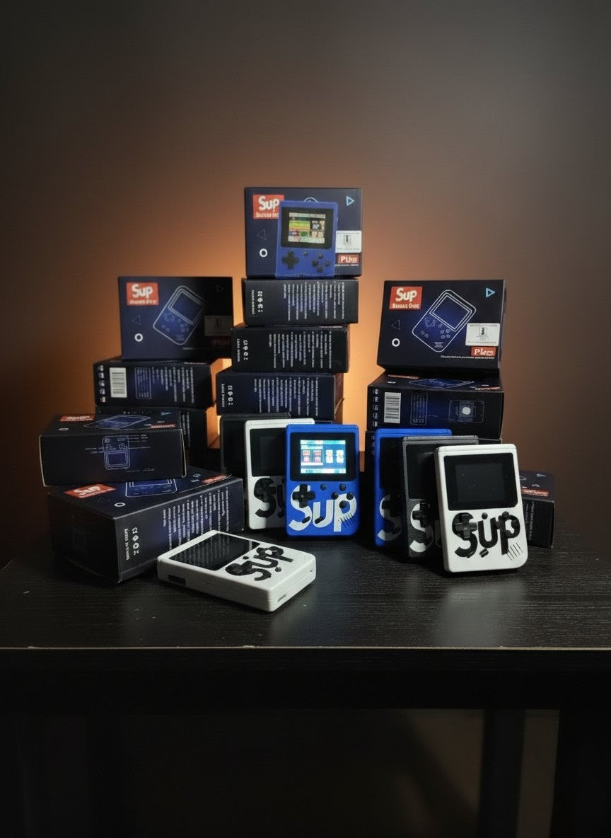 Retro SUP™ Game Box – Premium Handheld Console with 400+ Classic Games